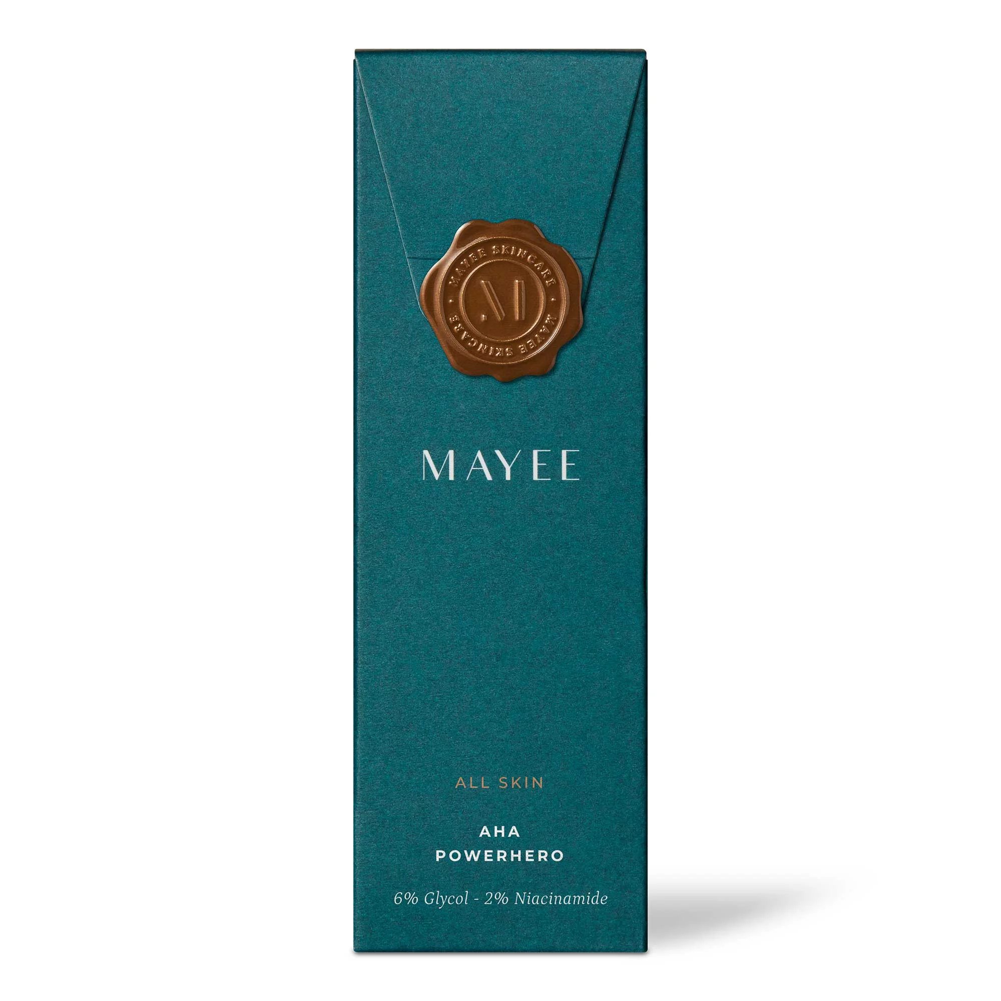MAYEE AHA PowerHero - Krachtige peeling - 42x42x128 blauw d mayee aha powerhero - MAY0004