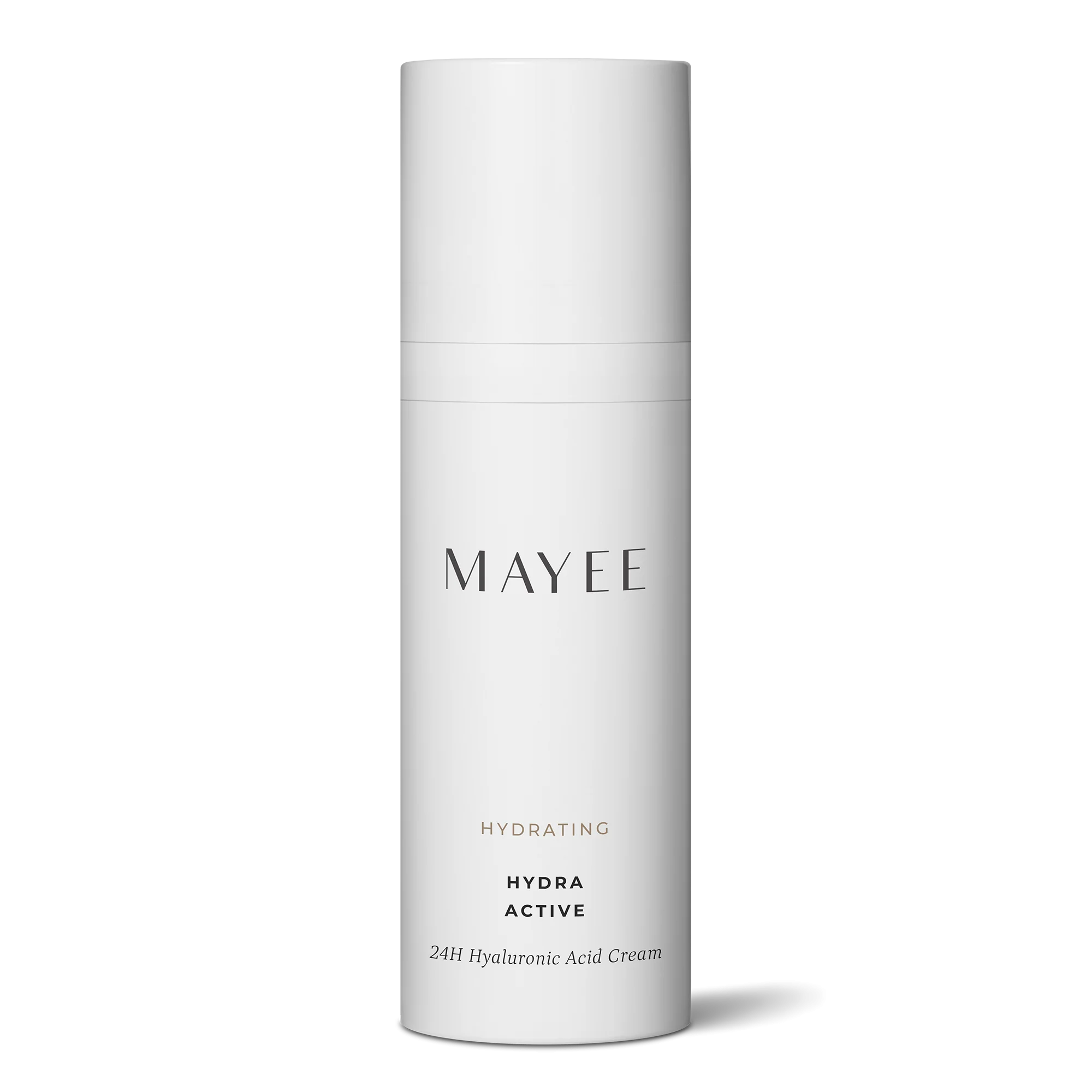 MAYEE Hydra Active - 50 ml megaplast airles dispencer matte fles en wit glans ring mayee hydra active - MAY0011
