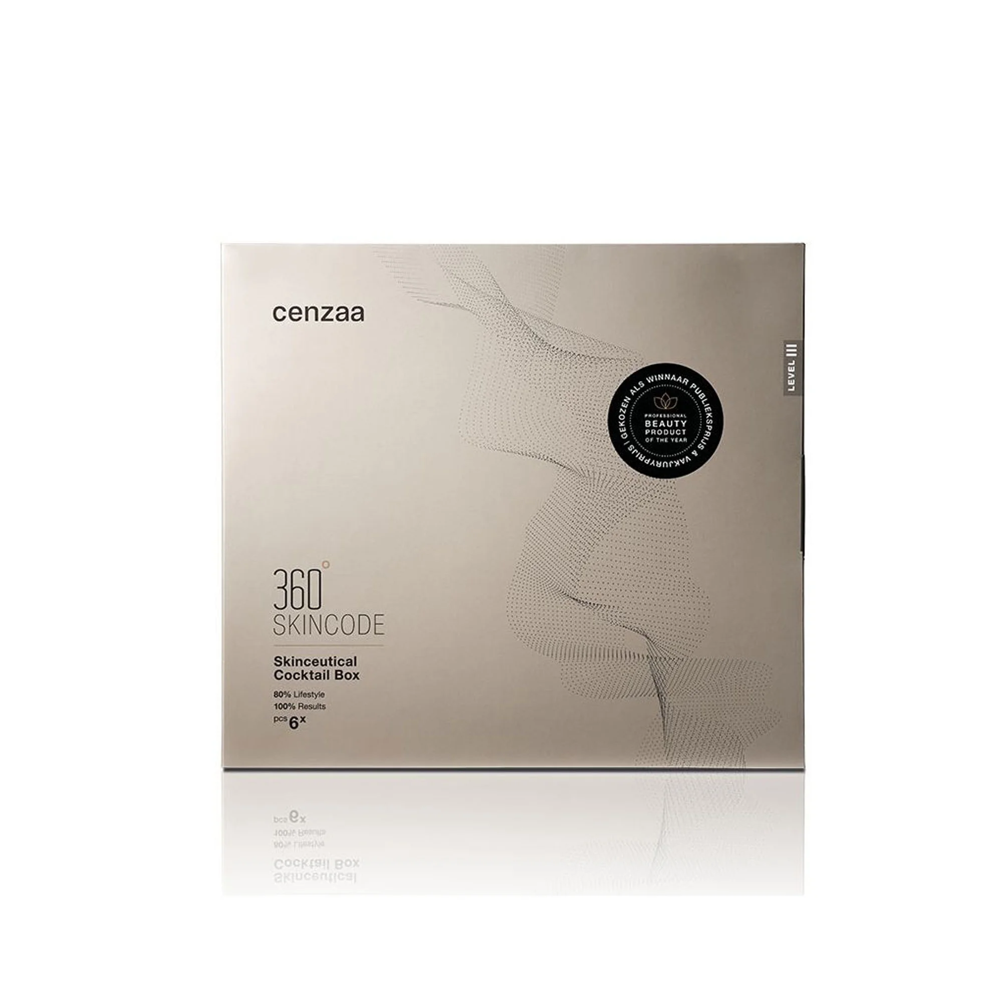 Cenzaa 360 SkinCode Hyaluronic Cocktail Box - Cenzaa 360 skincode hyaluronic cocktail box - CEN0053