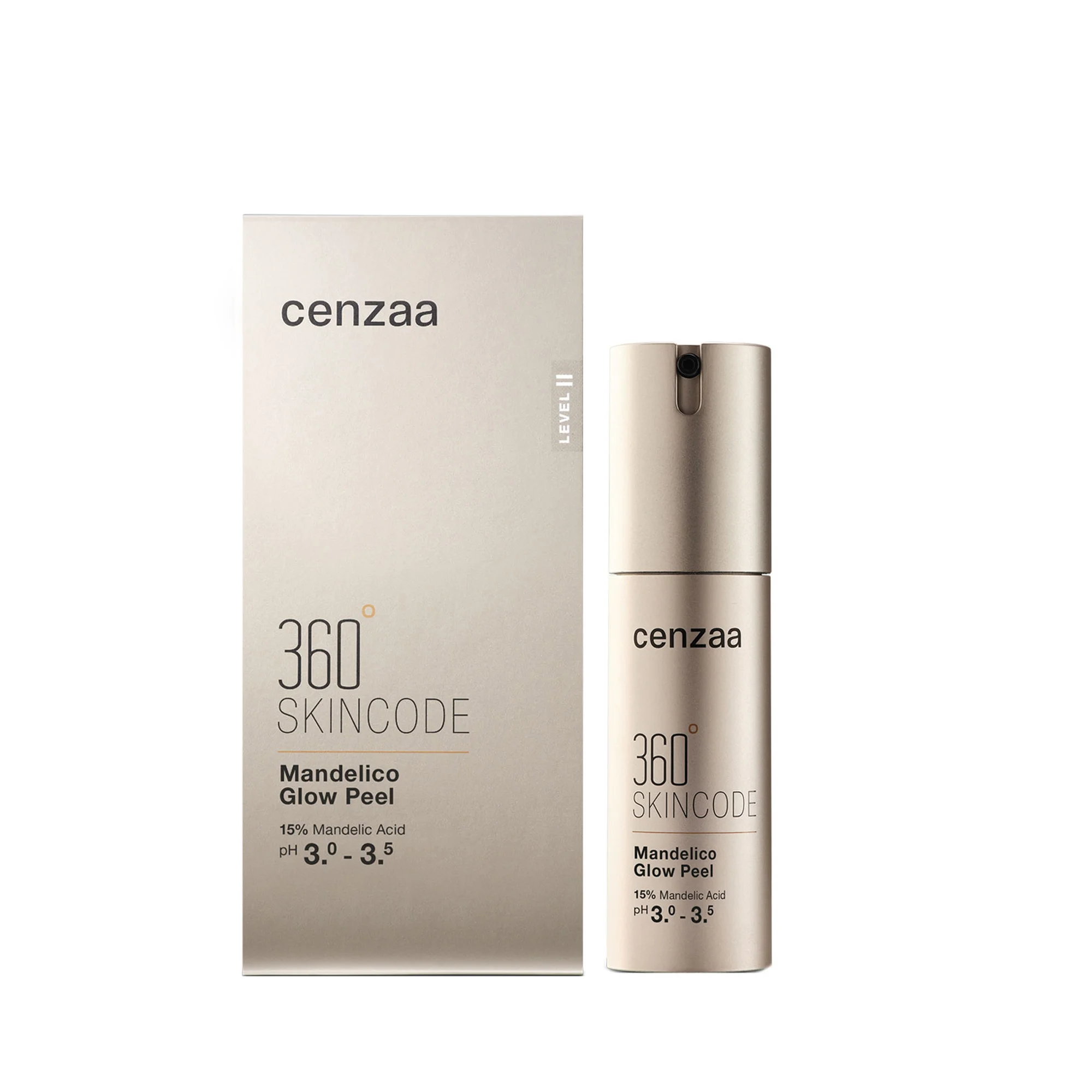 Cenzaa 360 SkinCode Mandelico Glow Peel - Cenzaa 360 skincode mandelico glow peel 1 - CEN0048