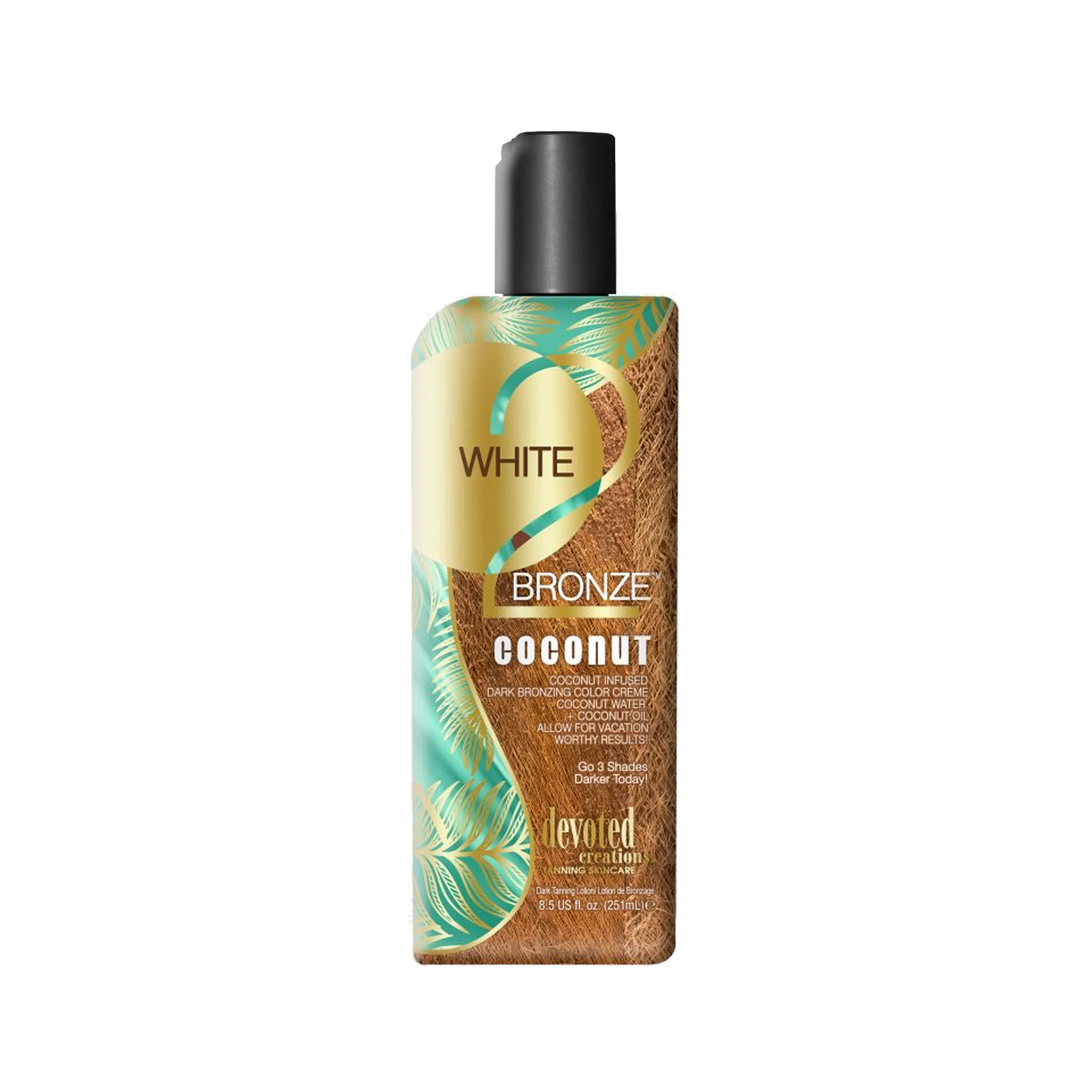 Devoted White 2 Bronze Coconut - Devoted white 2 bronze coconut - DEV0013
