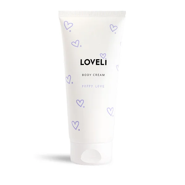 Loveli Body cream Poppy Love - Loveli body cream poppy love 200ml 600x600 20231107 - LOV0083
