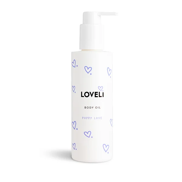 Loveli Body oil Poppy Love - Loveli body oil poppy love 200ml 600x600 20231107 - LOV0078