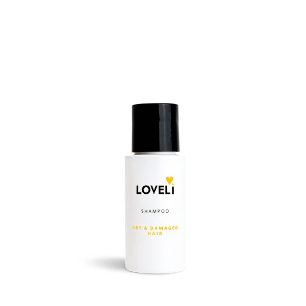 Loveli Shampoo Dry & Damaged Hair - Loveli shampoo dry damaged hair travel 50ml 600x600 20220318 - LOV0086
