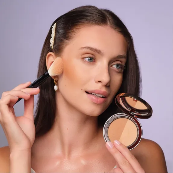 Bronzing Powder compact long-lasting 50 Almond - 50 almond 1 - ART0131