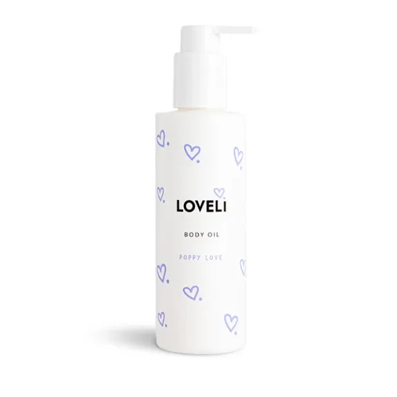 Loveli Body oil Poppy Love - Loveli body oil poppy love 200ml 600x600 20231107 - LOV0078