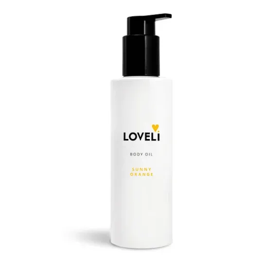 Loveli Body oil Sunny Orange - Loveli body oil sunny orange 200ml 600x600 20220318 - LOV0074