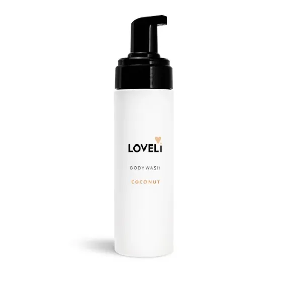 Loveli Body wash Coconut - Loveli body wash coconut 200ml 600x600 20220318 - LOV0067