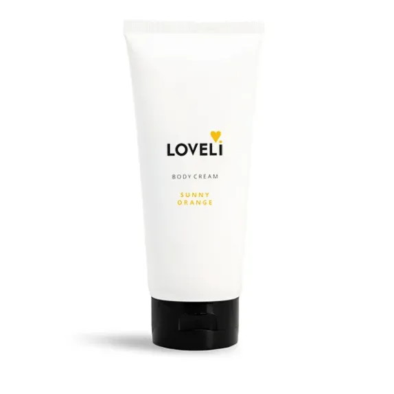 Loveli Body cream Sunny Orange - Loveli bodycream sunny orange 200ml 600x600 20220318 - LOV0081