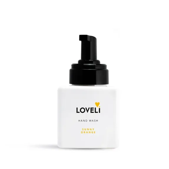 Loveli Hand wash Sunny Orange - Loveli hand wash sunny orange 240ml 600x600 1 - LOV0088