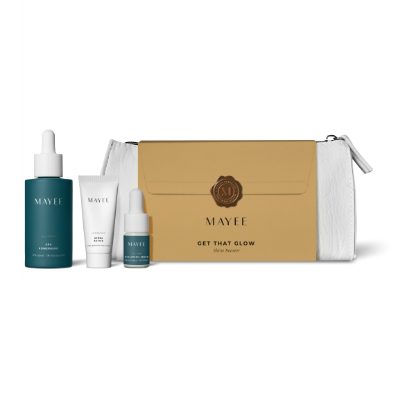 MAYEE Get That Glow Set - Shine booster - Toilettas mayee get that glow - MAY0019